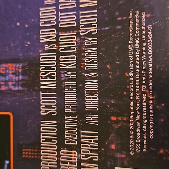 Scott Mescudi Man On The Moon III  Rap Pop Smoke electronic media vinyl records - Picture 5 of 17